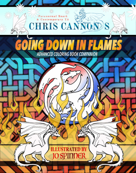 Going Down in Flames: Coloring Book Companion